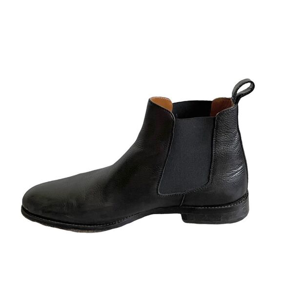 TAFT Men’s Leather Chelsea Ankle Boots Black 40 - Picture 7 of 16